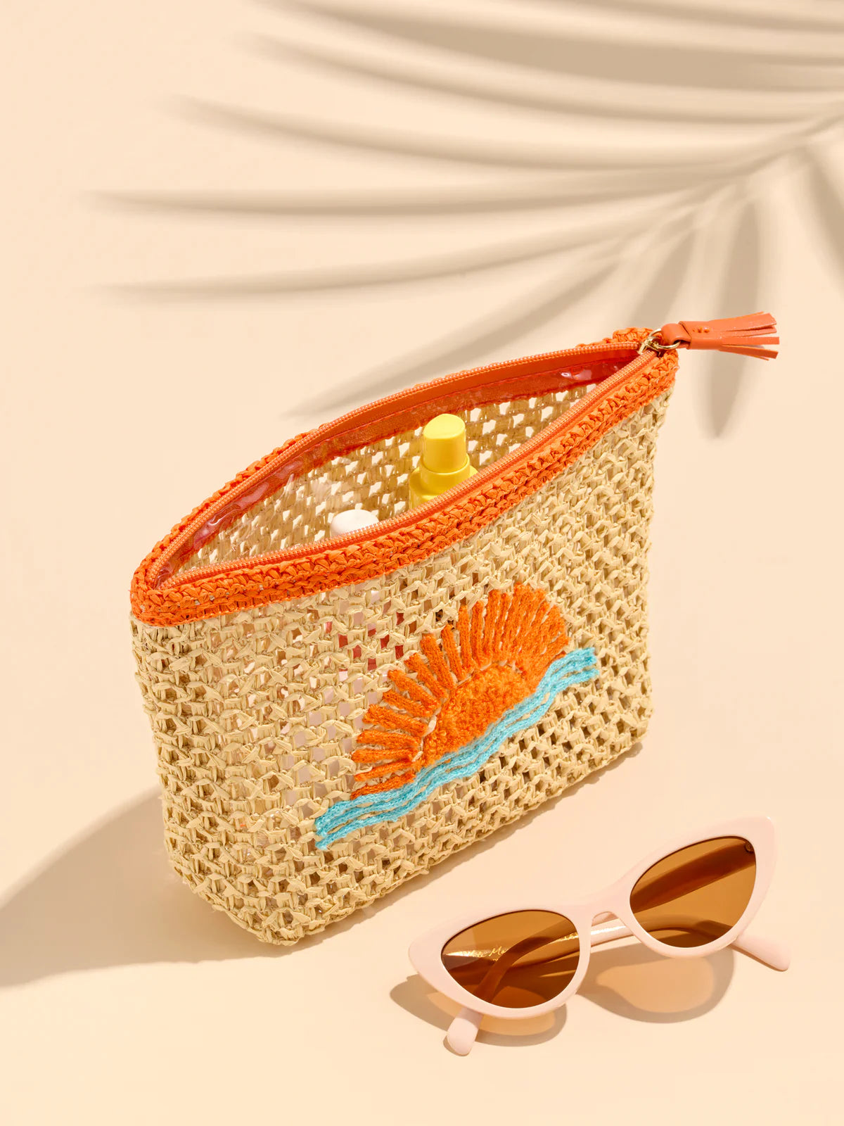 Sunrise Zip Pouch Natural