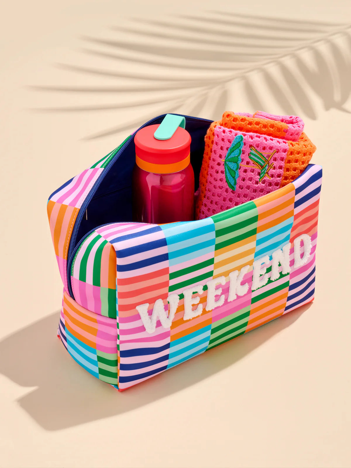 Weekend Oversized Zip Pouch Multi