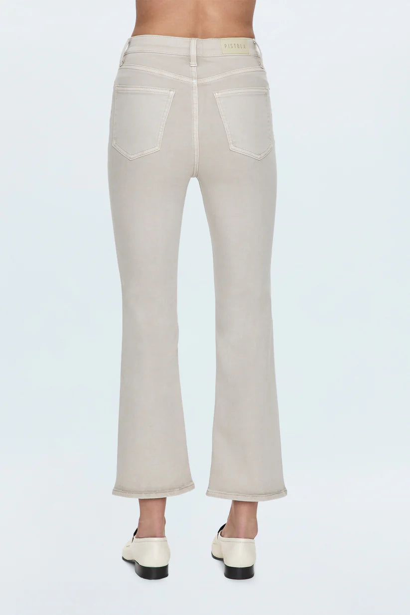 Lennon High Rise Crop Boot Stone
