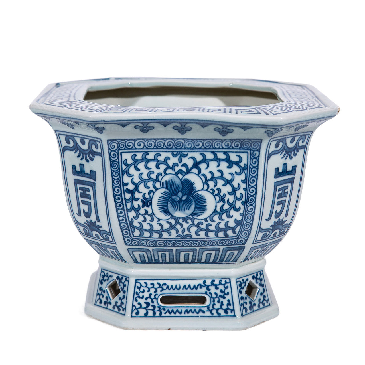 Sm Twist Lotus Foot Bath Planter