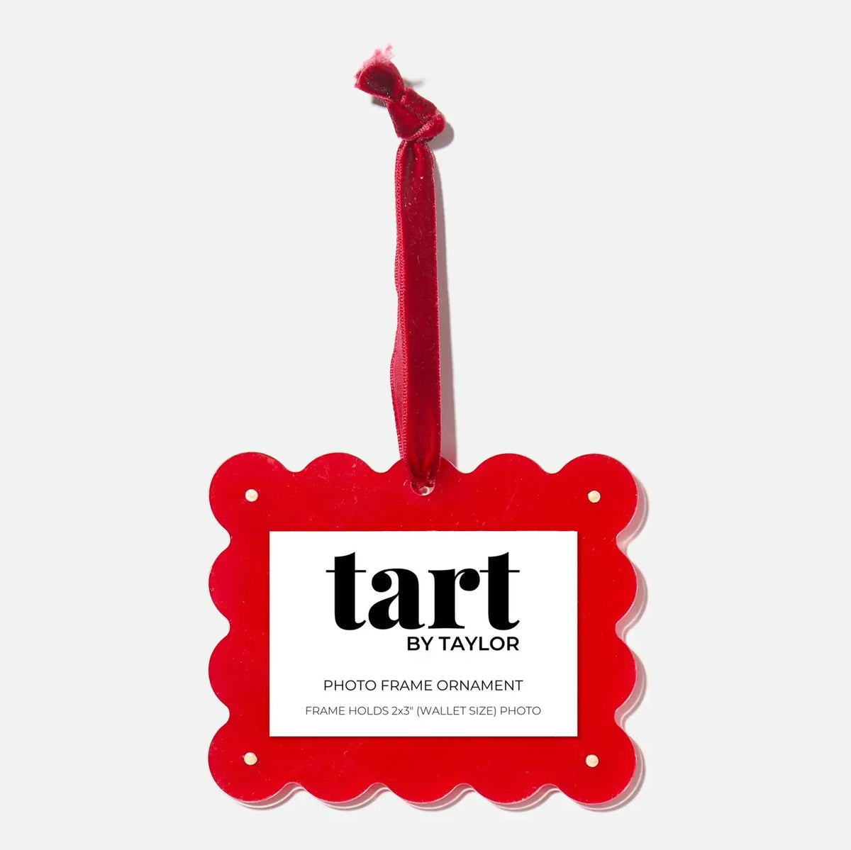 Red Frame Ornament