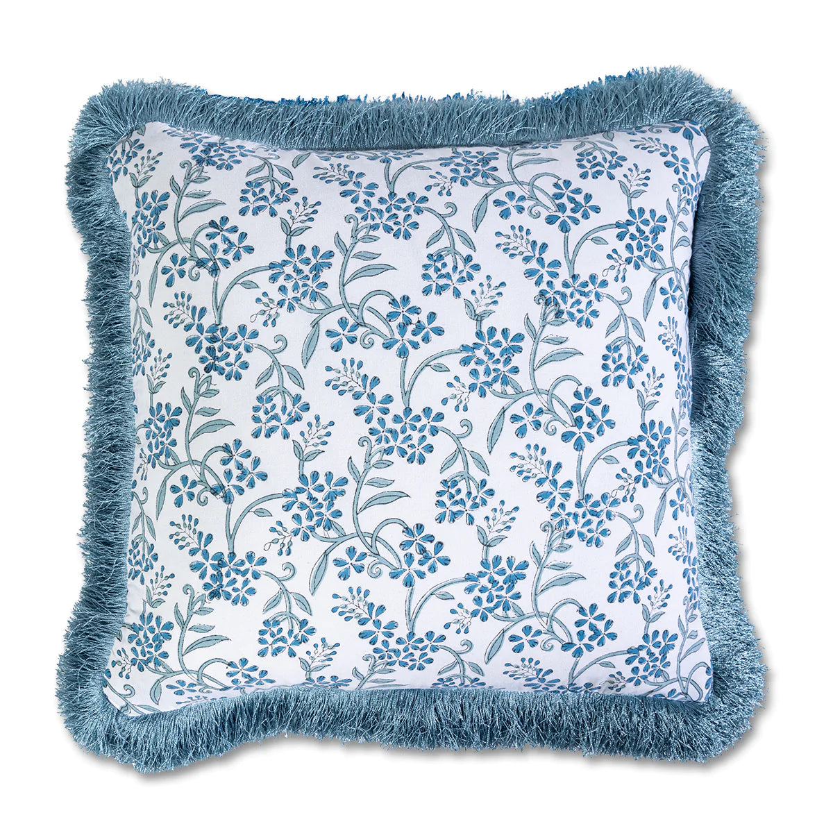 Fringe Blowprint Pillow Sanibel