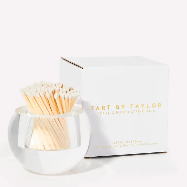 Round Match Striker w/ White Matches