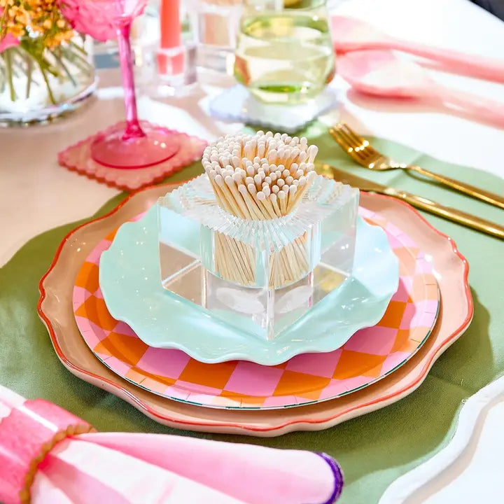 Square Match Striker w/ White Matches