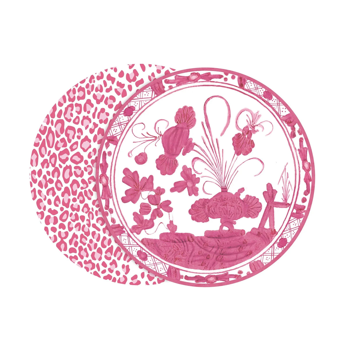 Vida Faenza & Leopard Reversible Placemats S/4