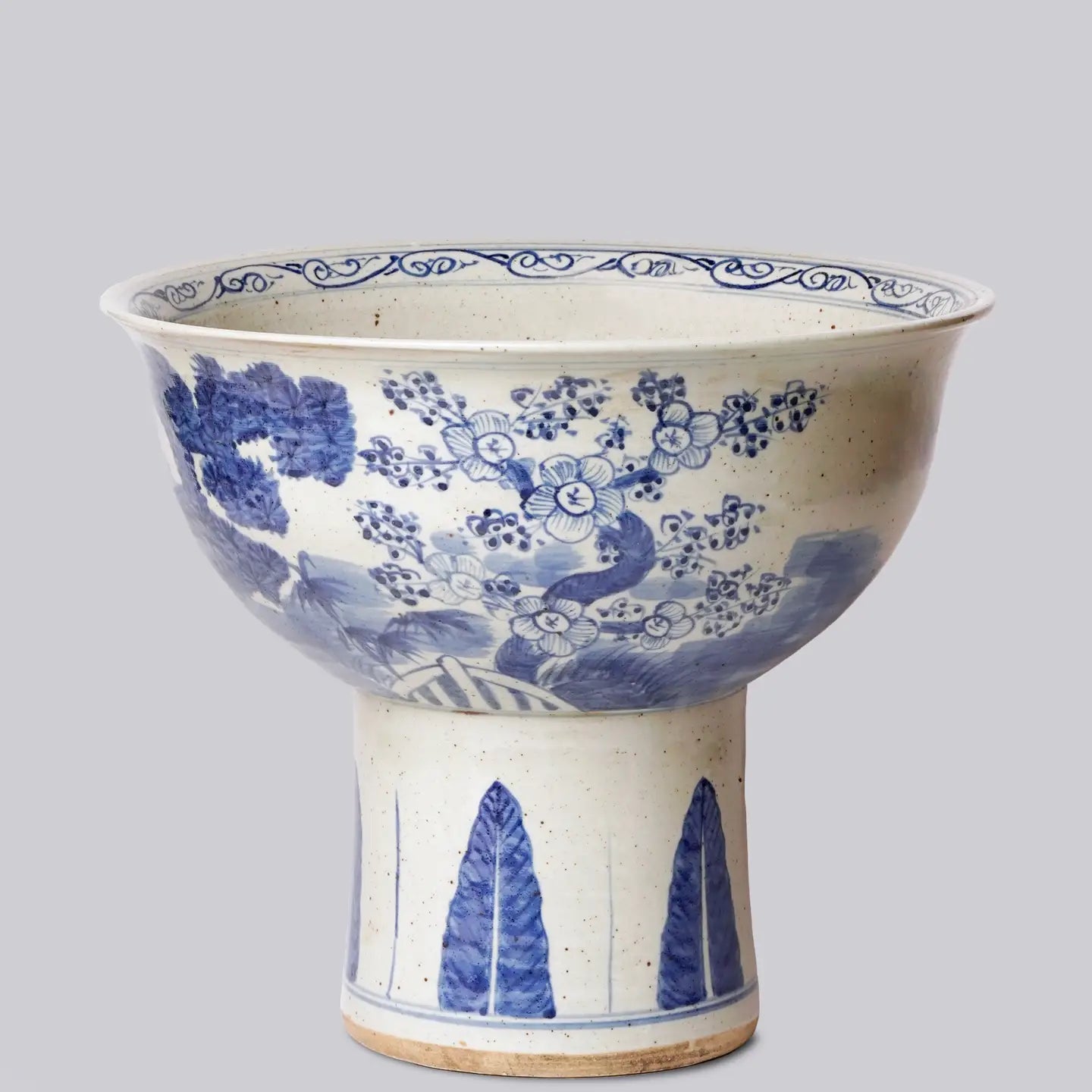 BW Three Friends Footed Bowl