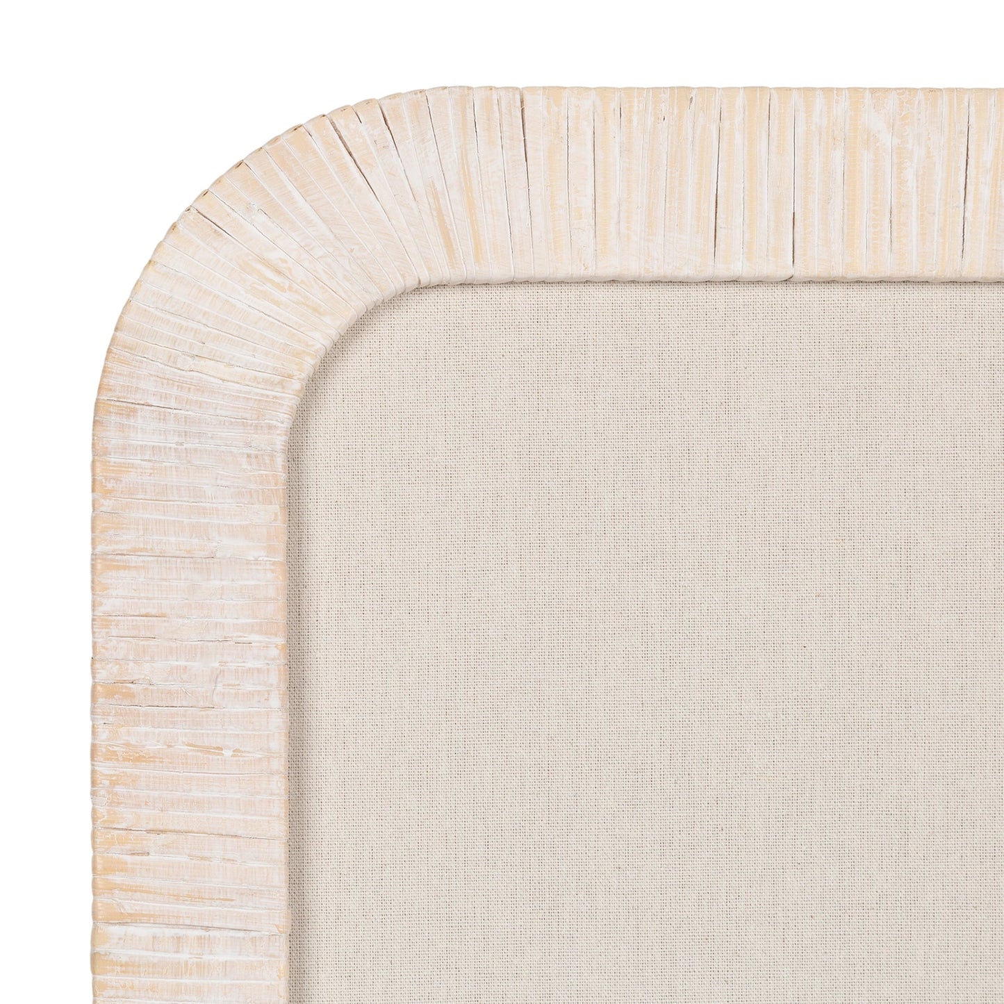 Rahfy Framed Fabric Pinboard Natural