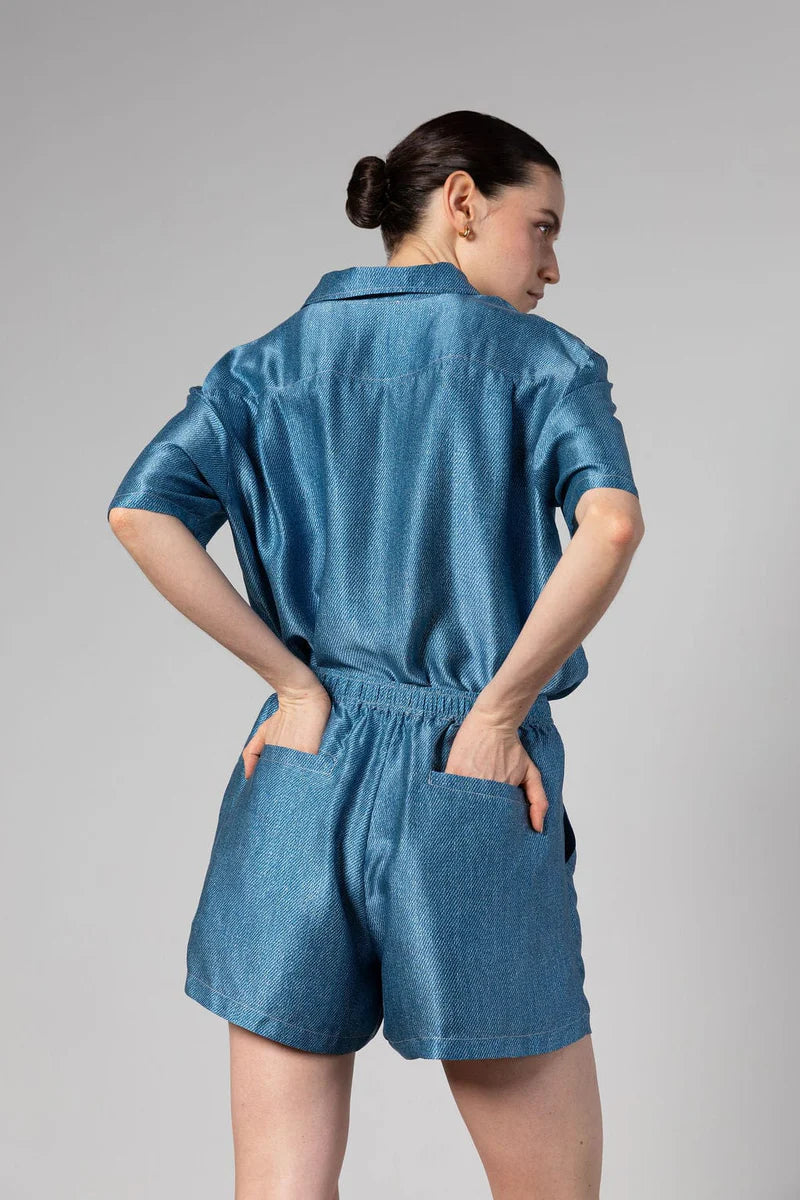 Daily Silk Shorts Sandwashed Silk