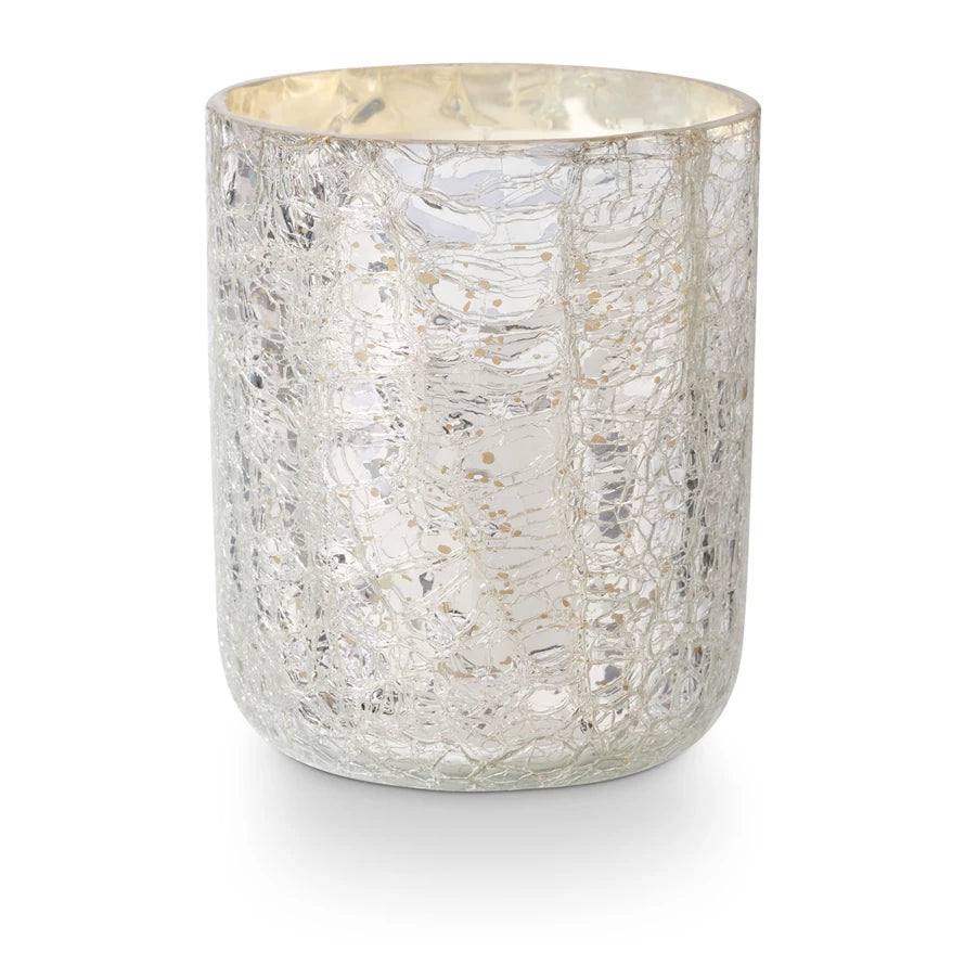 Balsam & Cedar Sm Boxed Crackle Glass