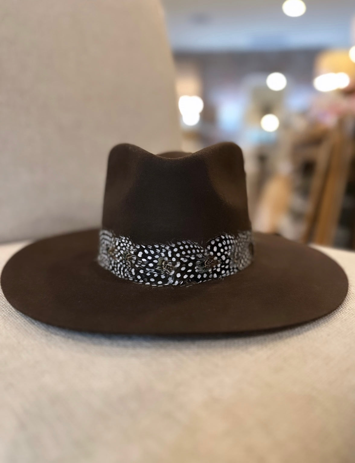 Wool Chocolate Hat Original