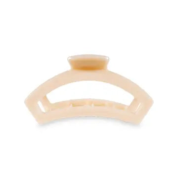 Open Almond Beige Medium Hair Clip