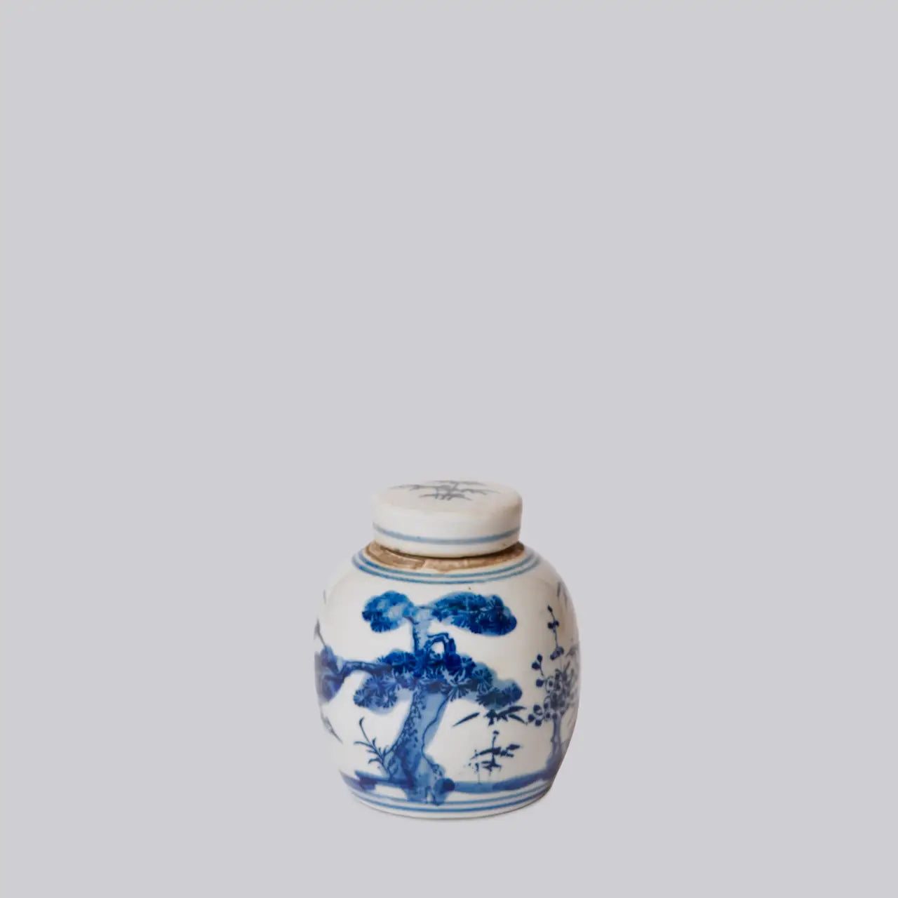 BW Porcelain Mini Three Friends Round Jar
