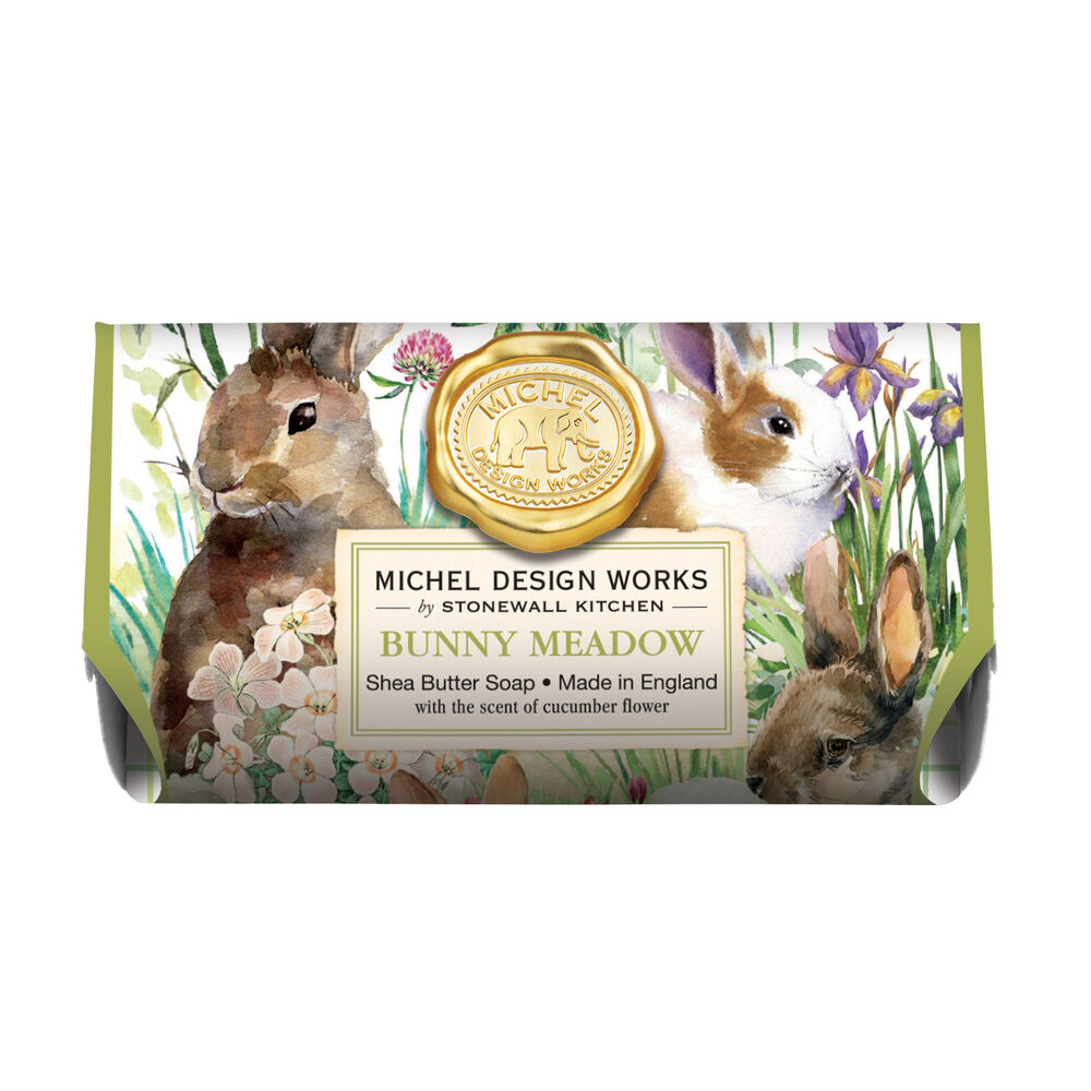 Bunny Meadow Large Bar Soap