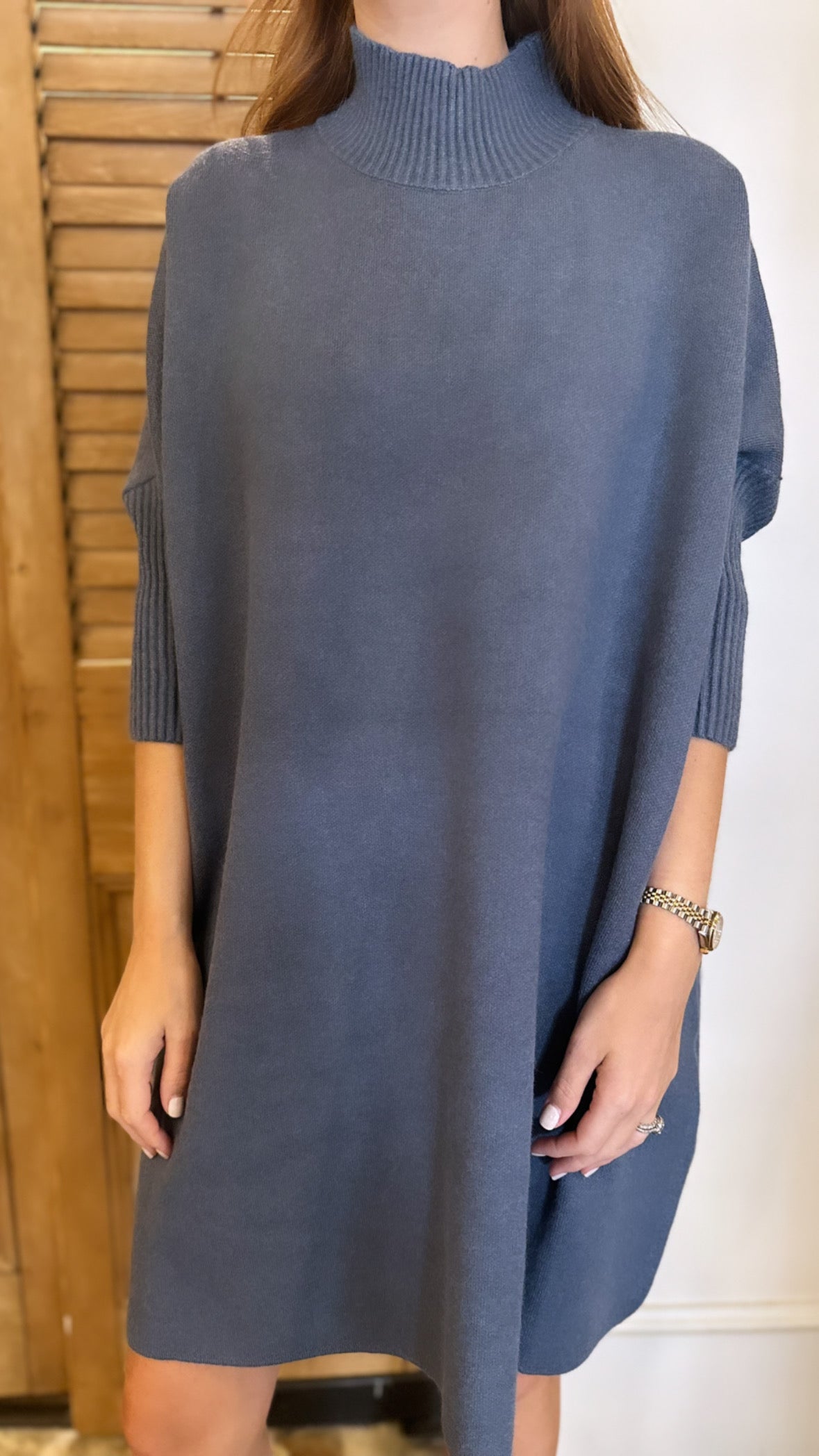 Aja Dress Stormy Blue Sage Hill Aja Dress Stormy Blue Sage Hill