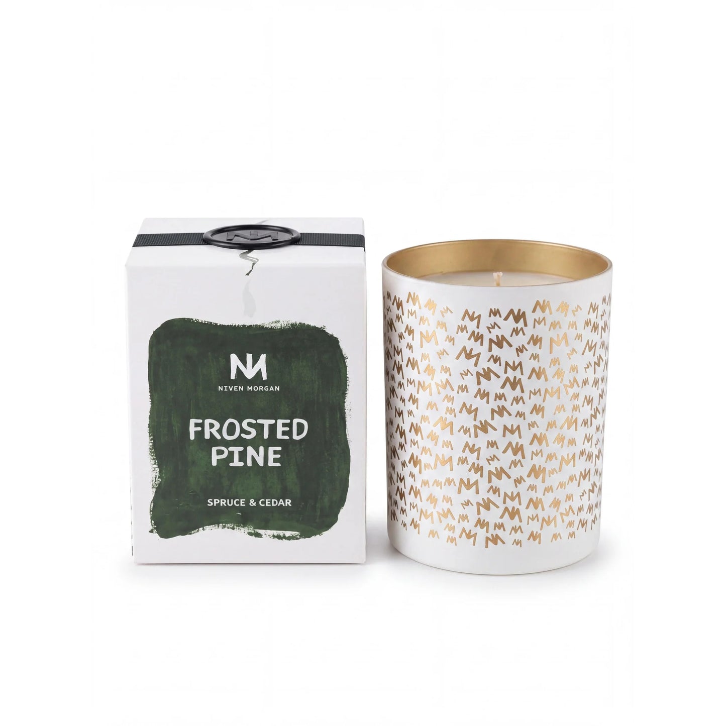 Frosted Pine Candle