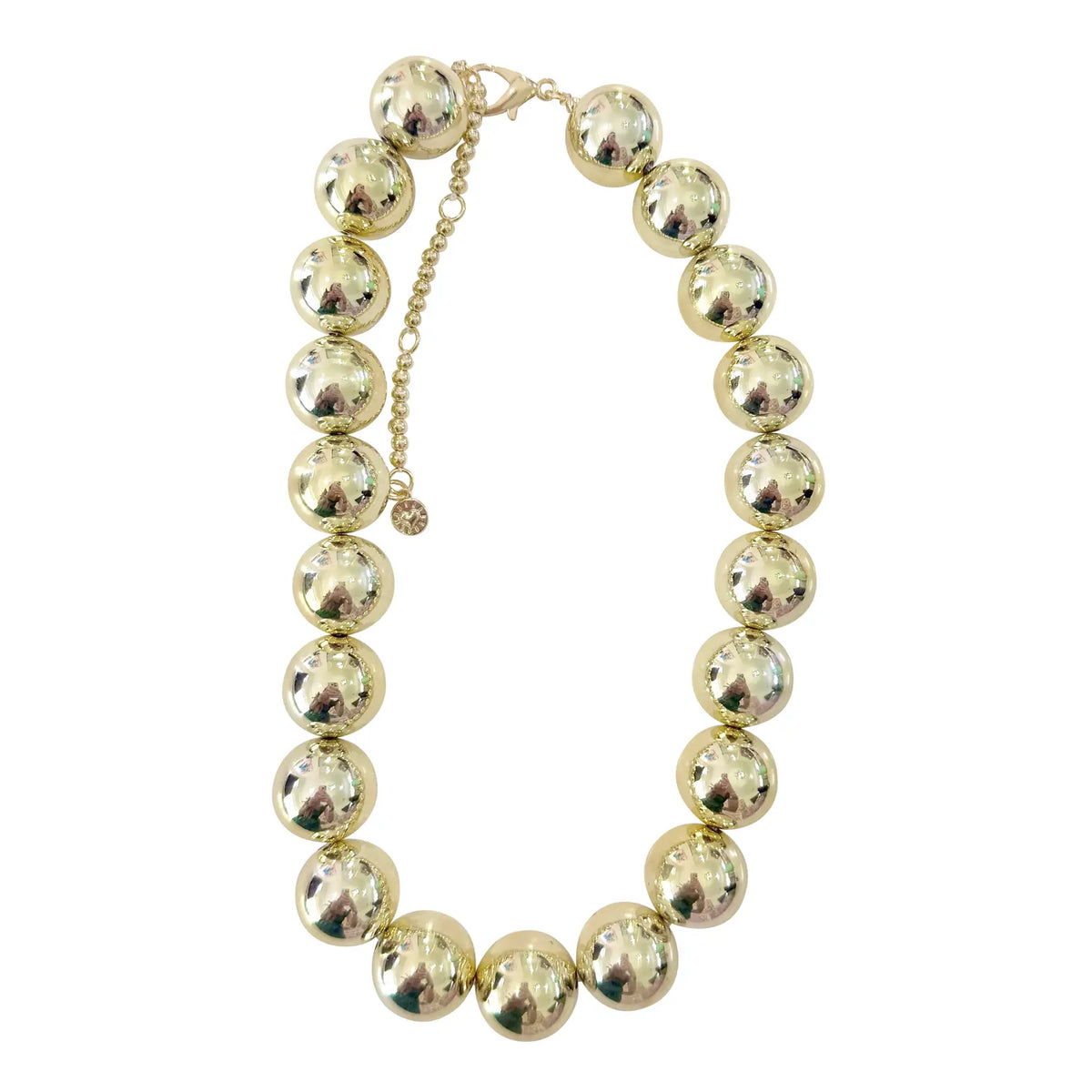 Ballard Gold Beaded Necklace