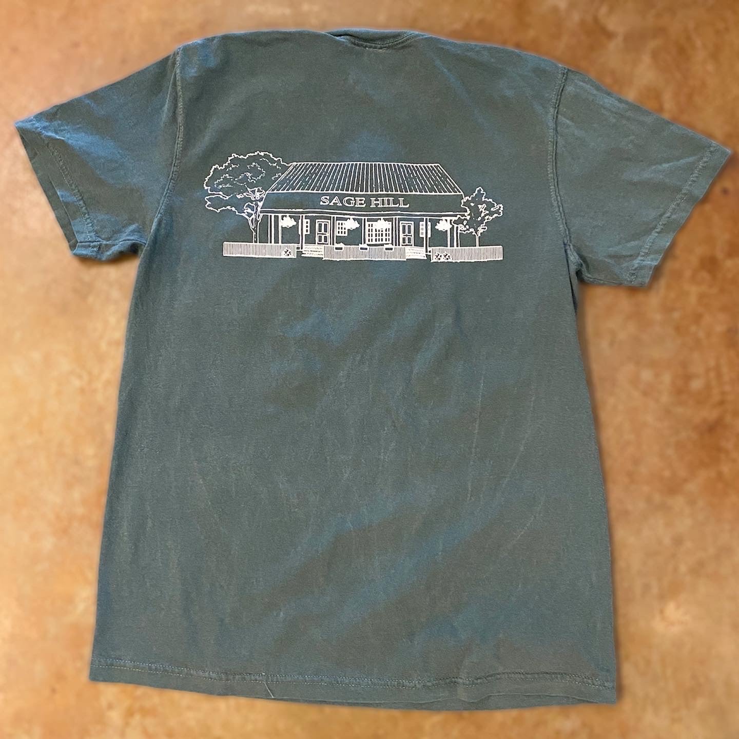 SH Building Pocket Tee Green