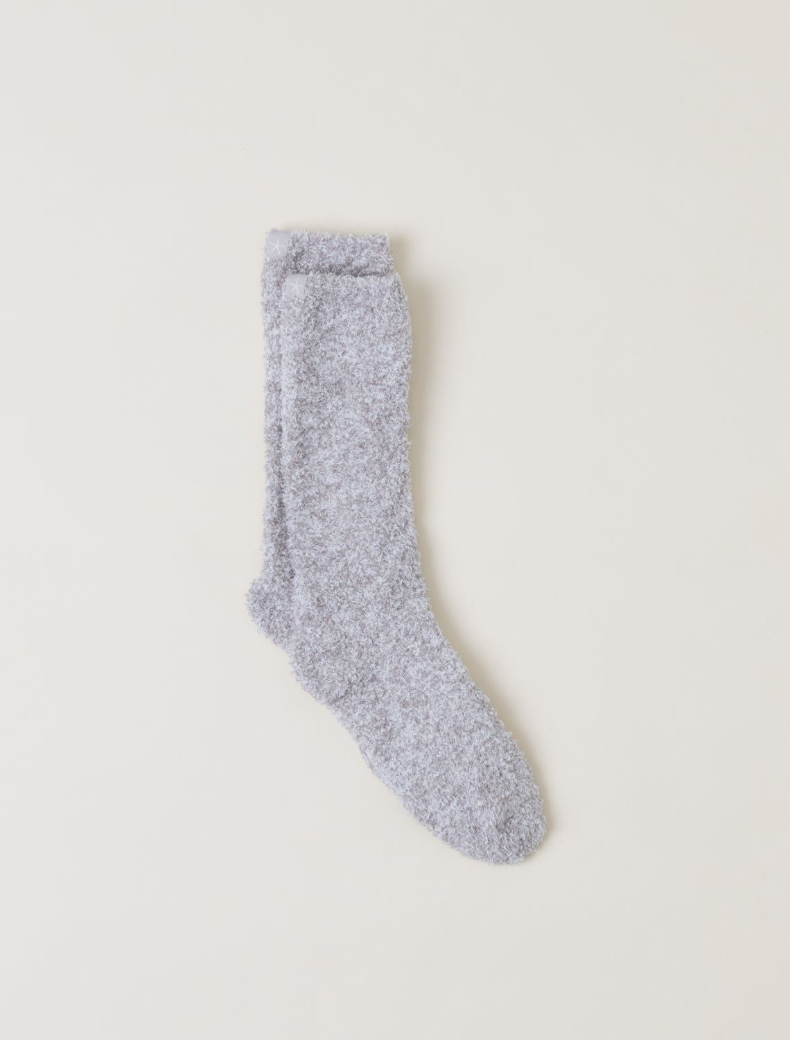 CozyChic Heathered Socks Oyster White