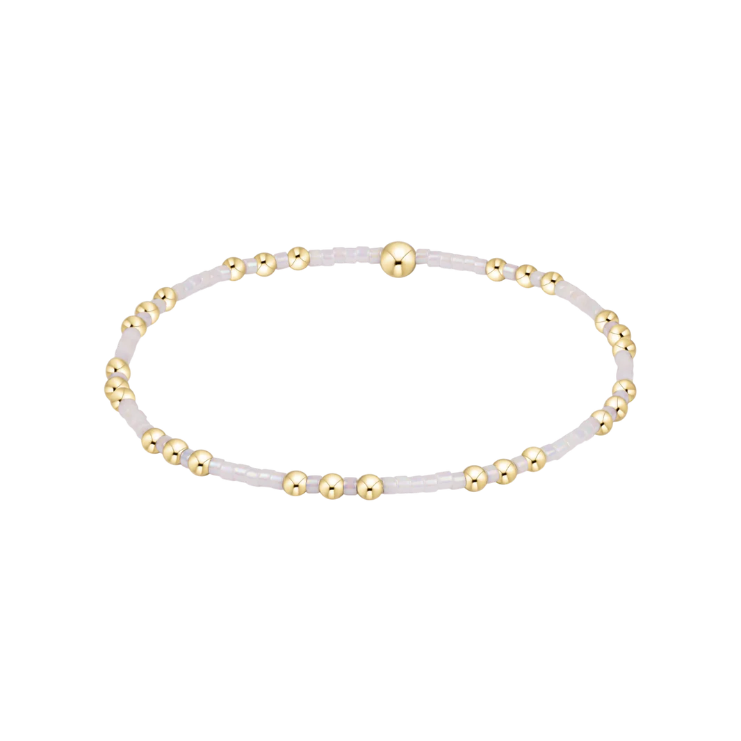 Hope Joy Bracelet Silky White