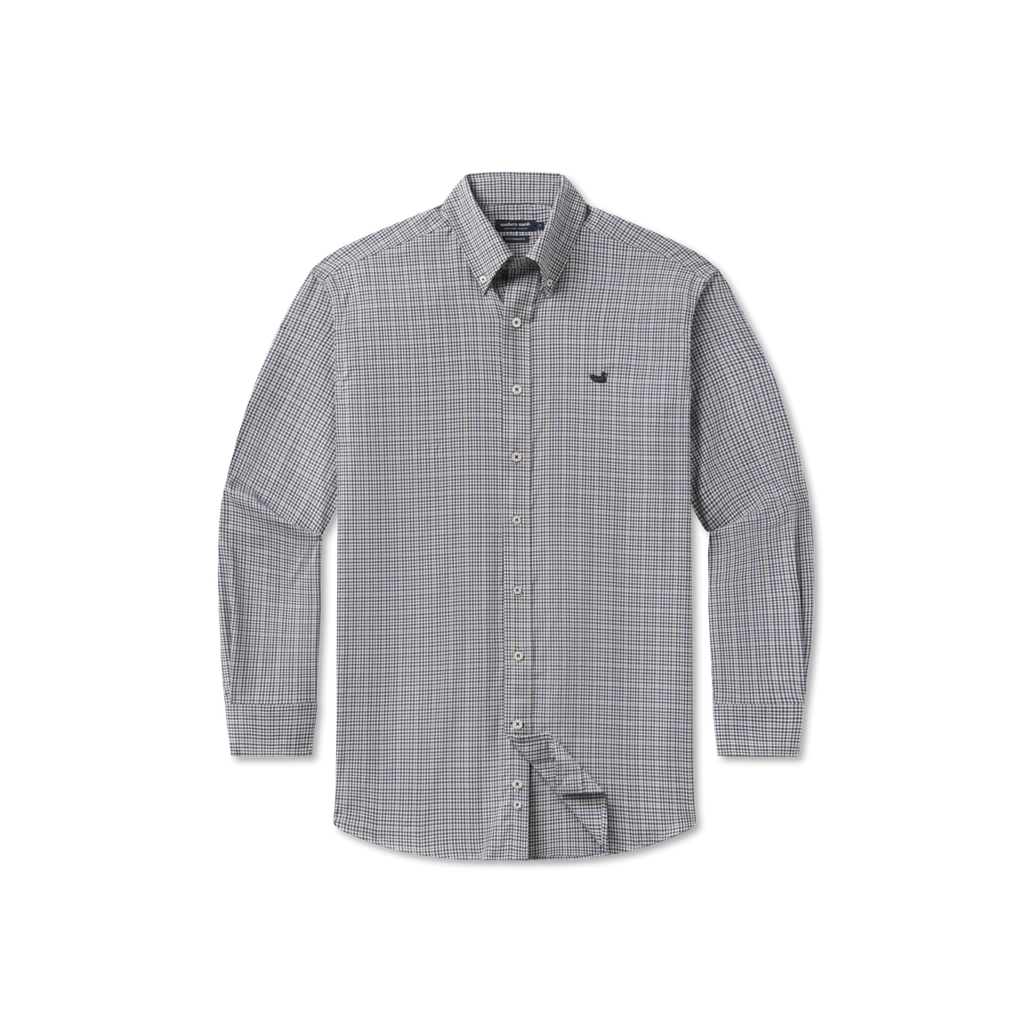 Dyer Performance Gingham Dress Navy & Dark Green Gingham
