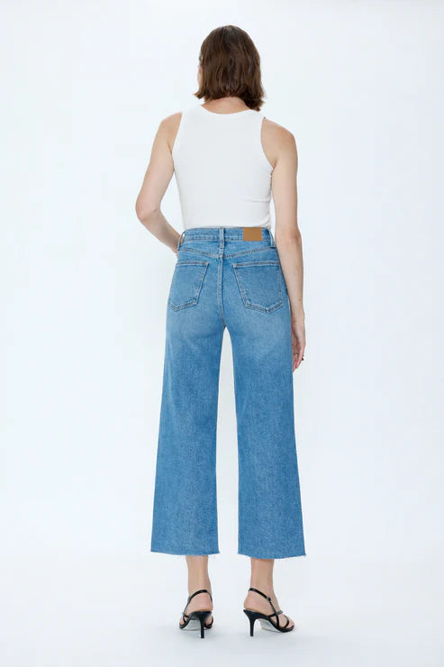 Lana Crop High Rise Ultra Wide Leg Wild Heart