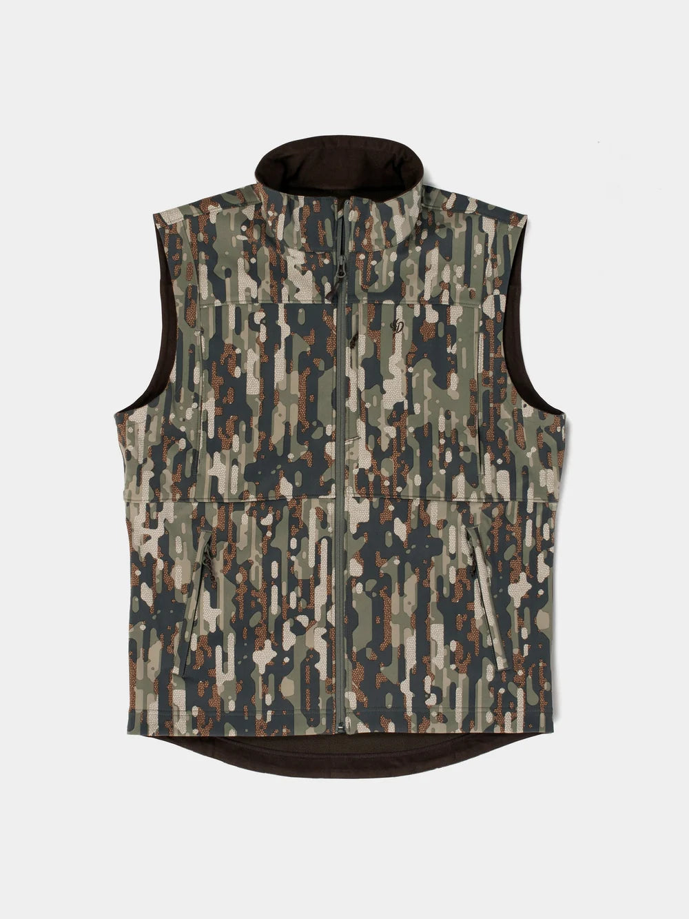 Men's Terrain Guard Softshell Vest Woodland