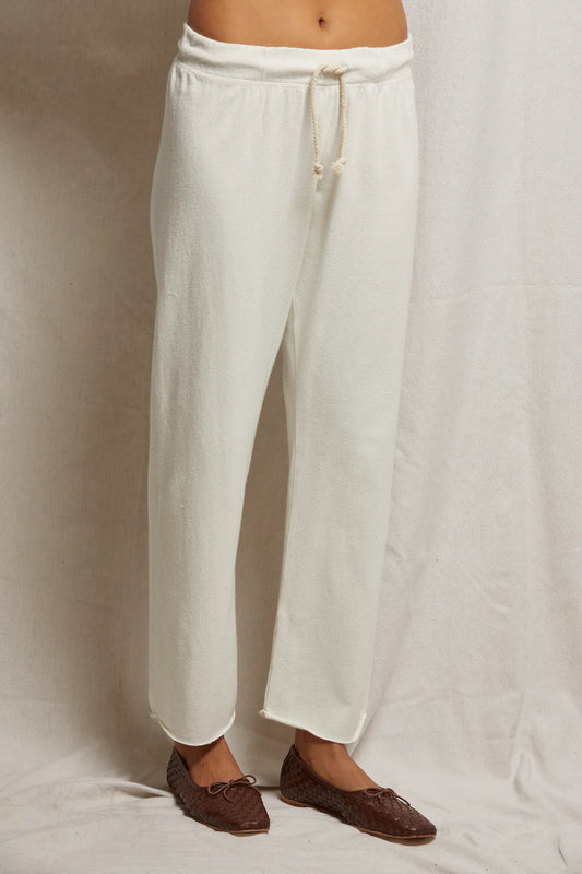 Recycled Cotton Beach Jogger Natural