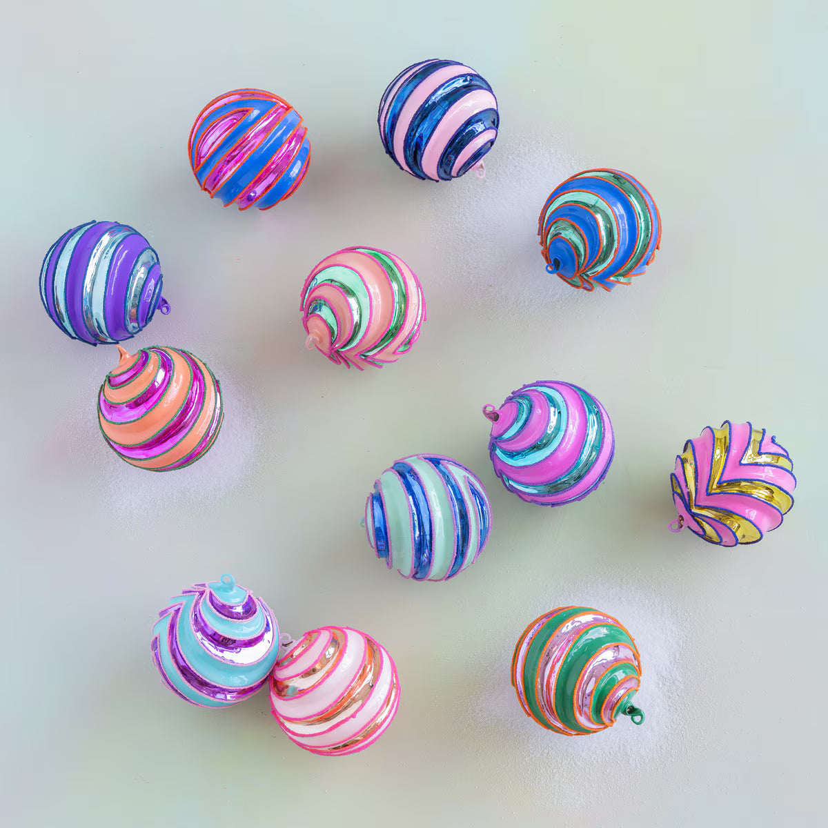 Bunting Ball Ornament