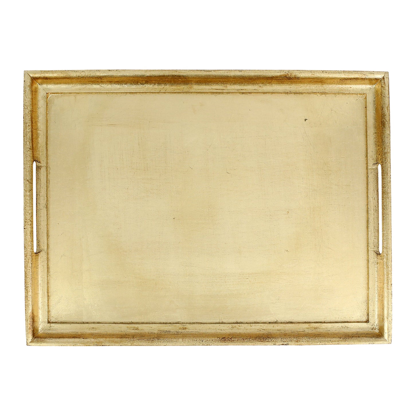 Florentine Gold Large Rectangular Tray