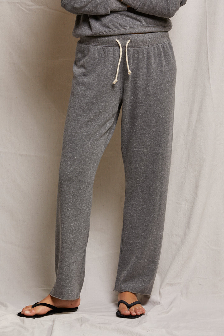 Fleece Straight Leg Sweatpant Dark Heather Grey