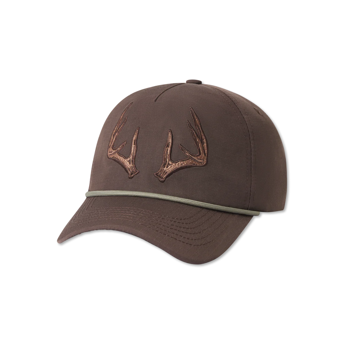 Ensenada Rope Hat Wildlife Rack Stone Brown