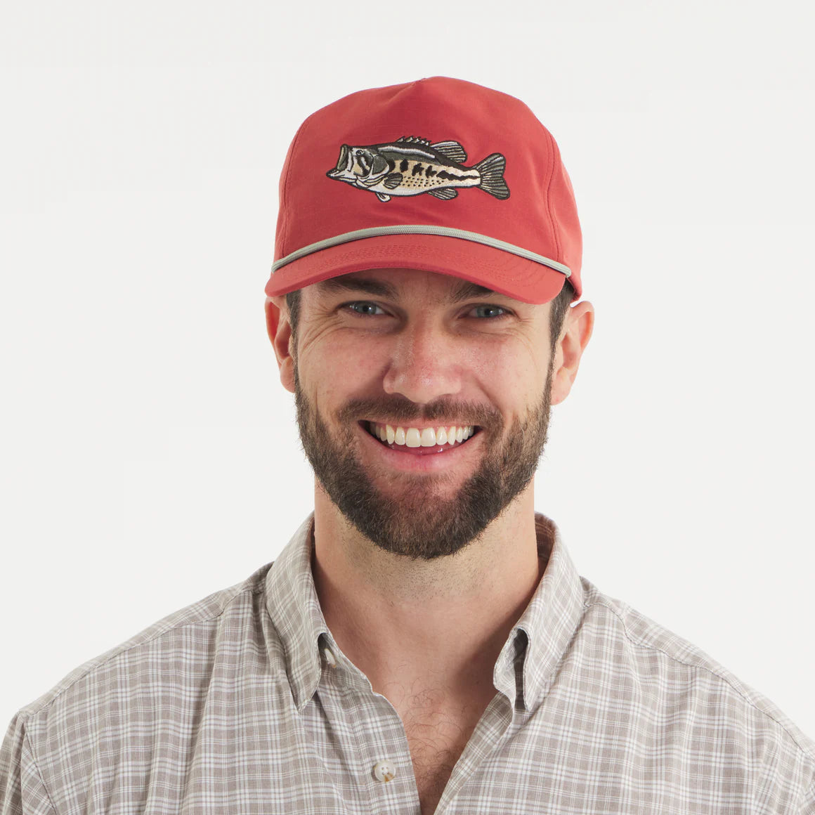 Ensenada Rope Hat Wildlife Bass Washed Red