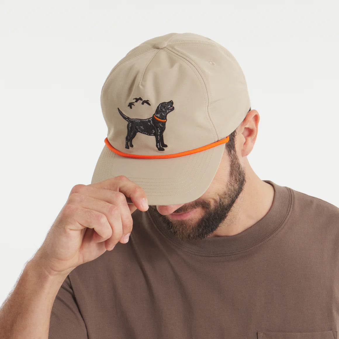 Ensenada Rope Hat Wildlife Black Lab Khaki