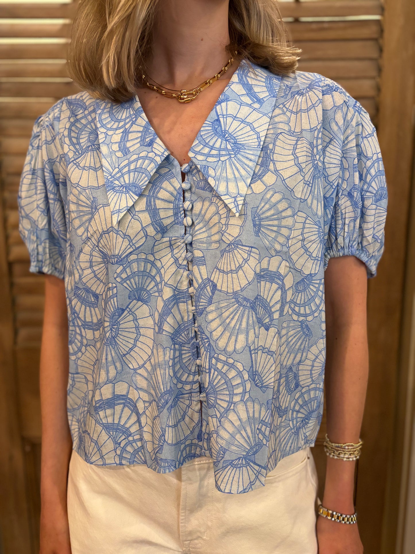 Nadia Top Seashell