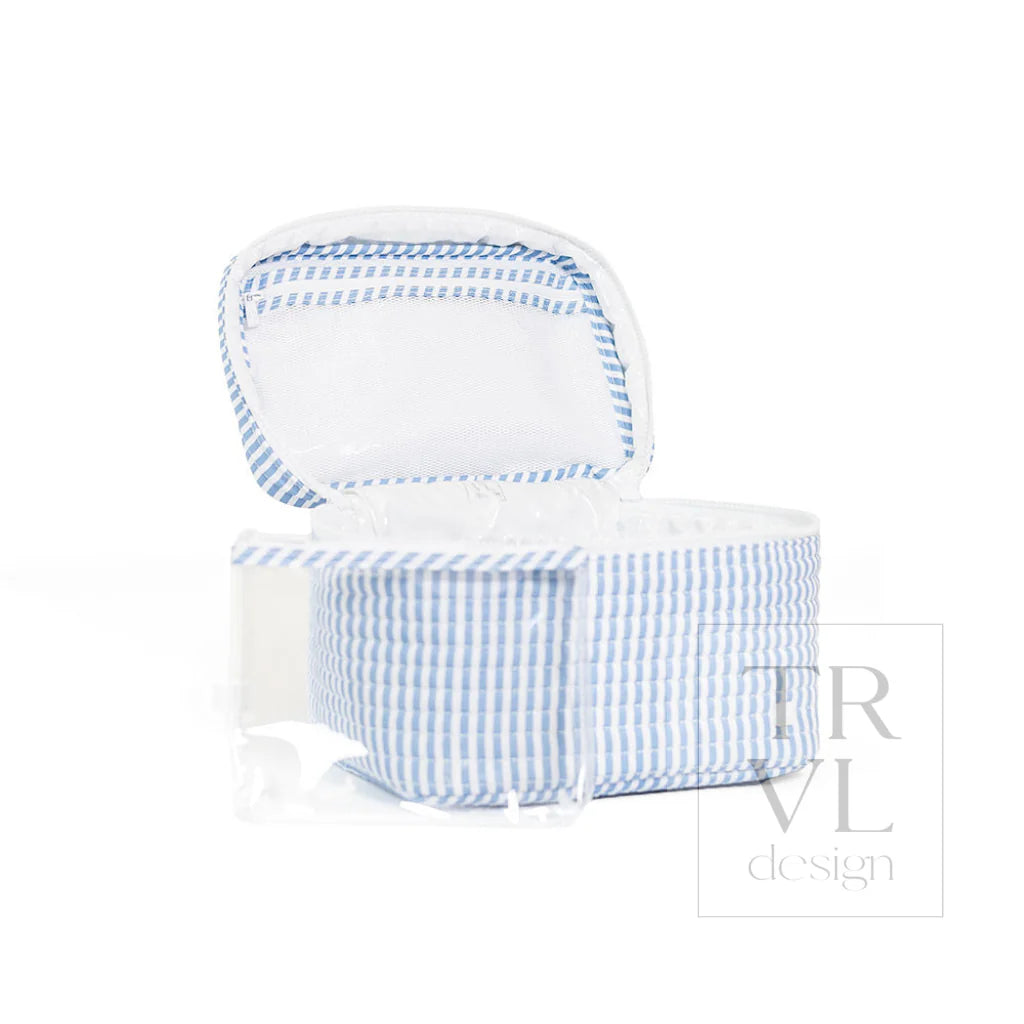 Quilted Train Set Pimlico Stripe Chambray
