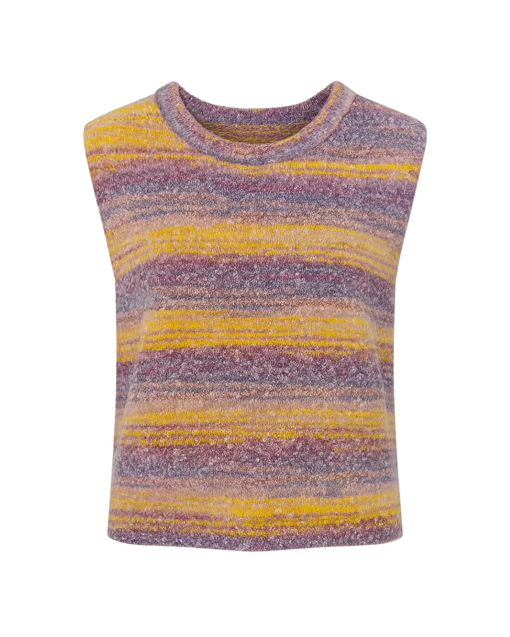 Camille Top Lilac Stripe