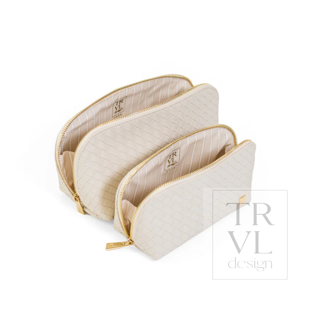 Luxe Duo Case Woven Sand