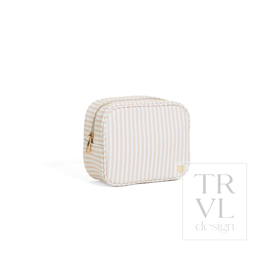 Luxe Glow Bag Pimlico Stripe Sand