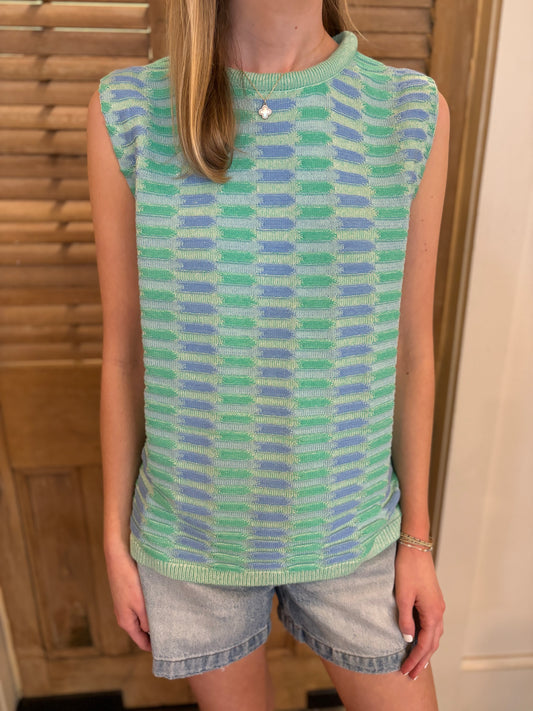 Camille Top Seafoam