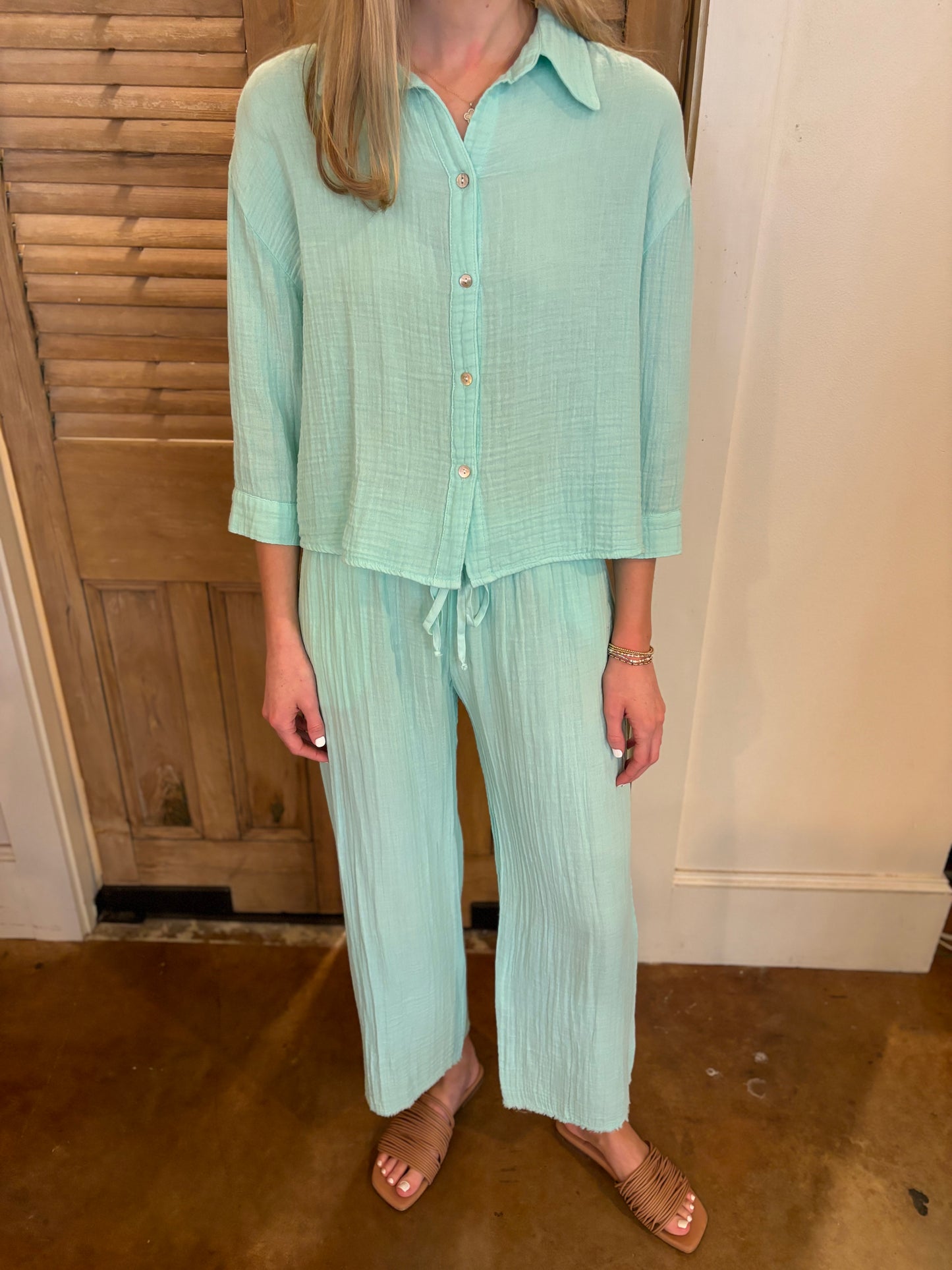 Billy Pant Aqua