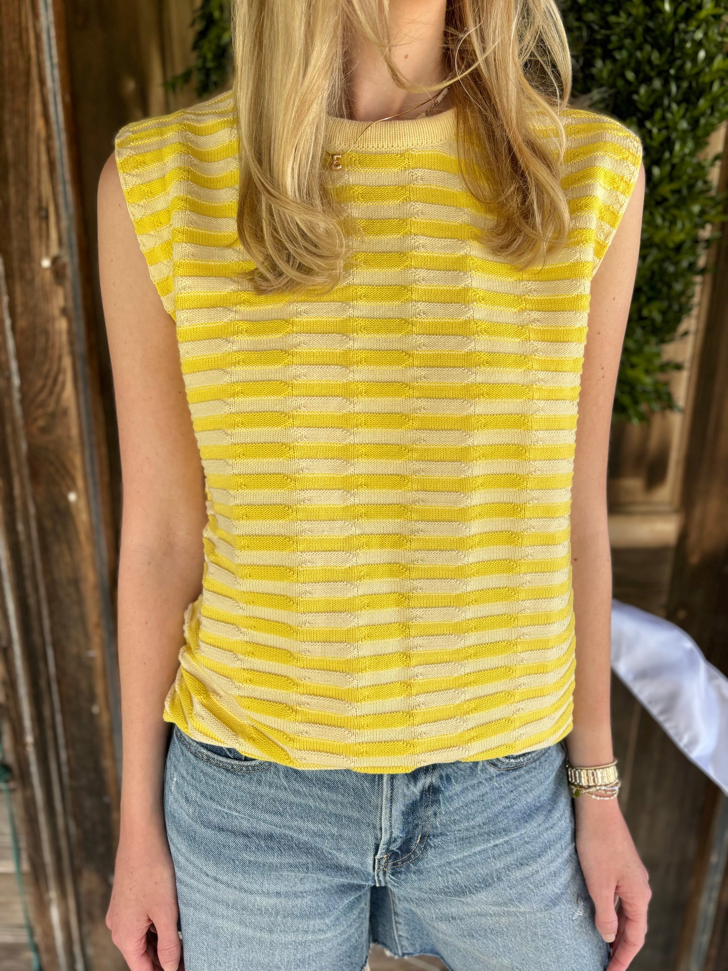 Camille Top Bright Yellow