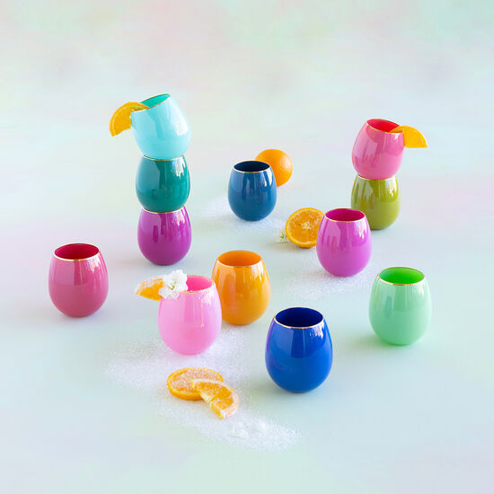 Sugar Plum Wine Glass