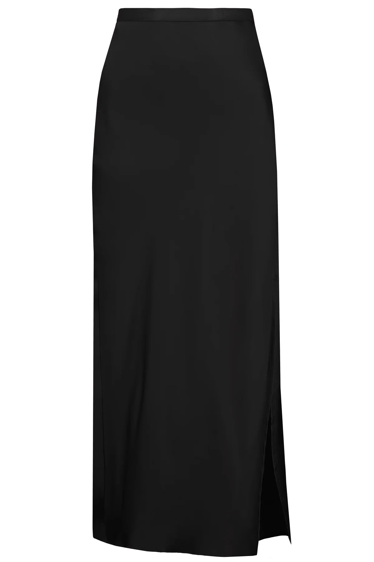 Bias Cut Skirt Noir