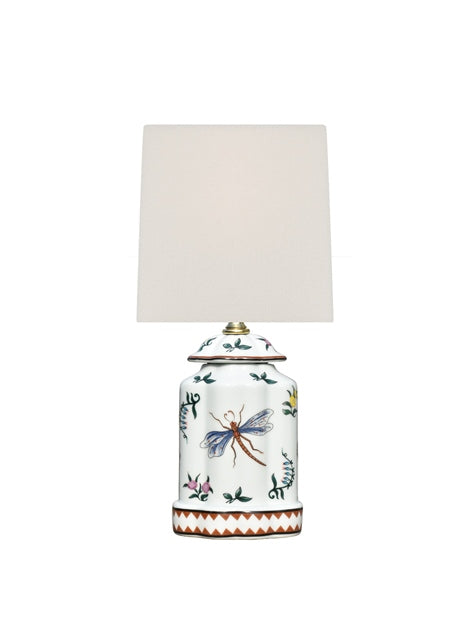 Porcelain Oval Mini Jar Lamp