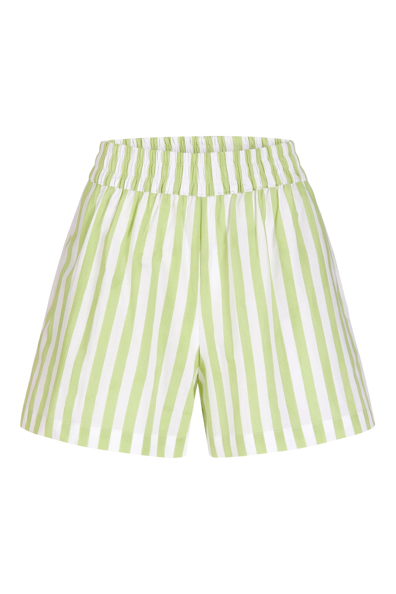 Pool Shorts Lime Stripes