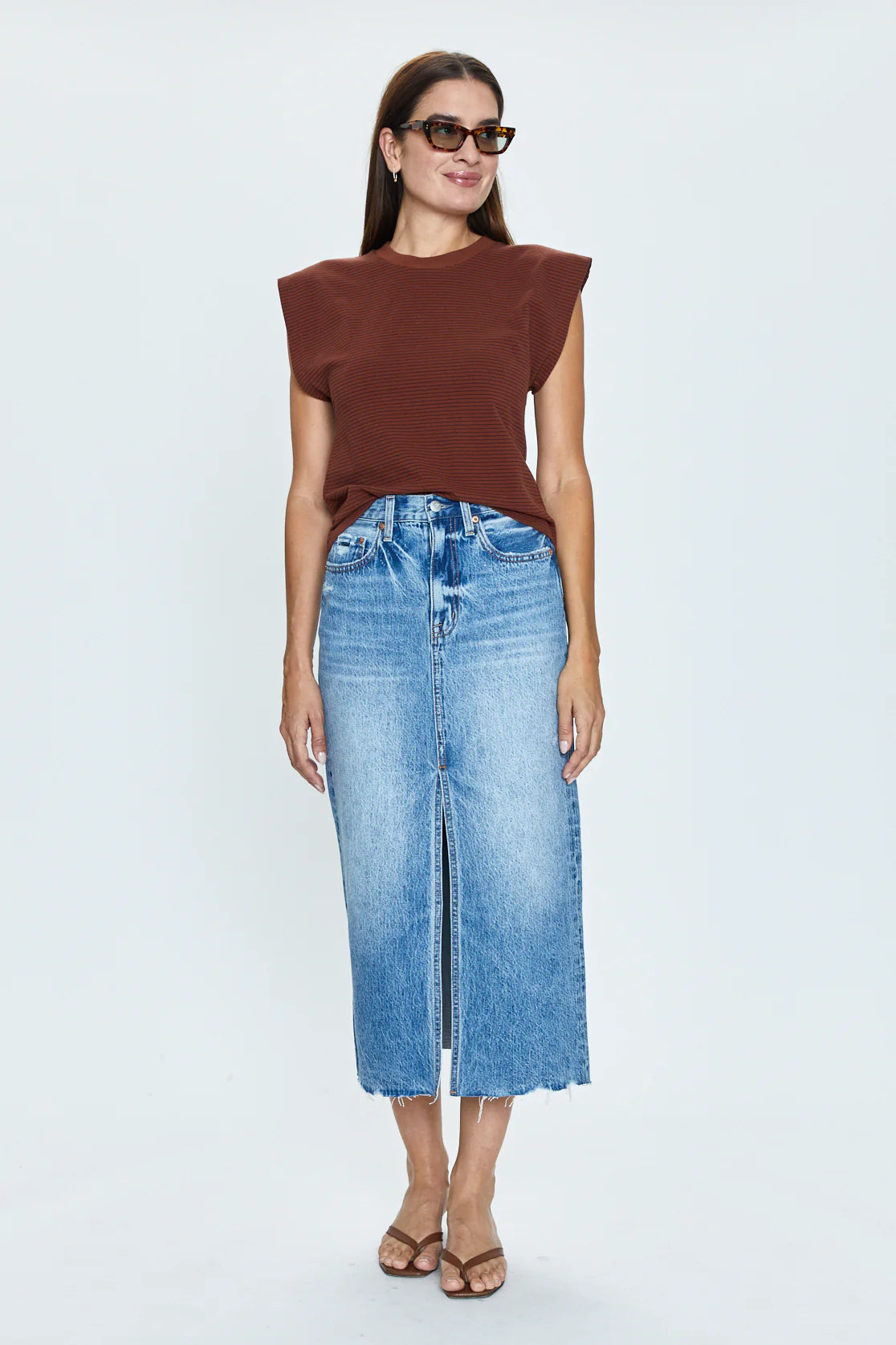 Alice Midi Skirt Portrait Vintage