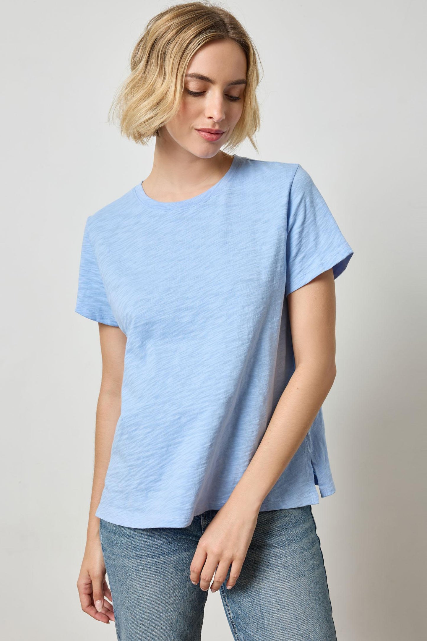 Boyfriend Tee Cornflower