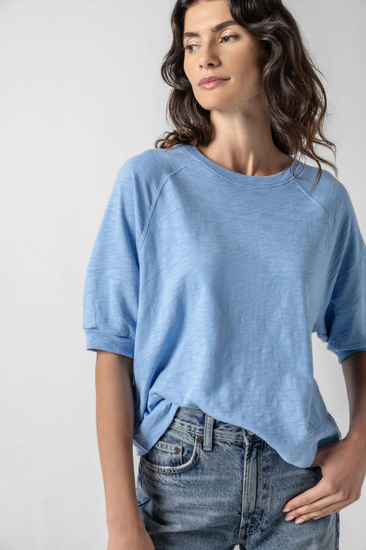 Raglan Sweatshirt Tee Malibu