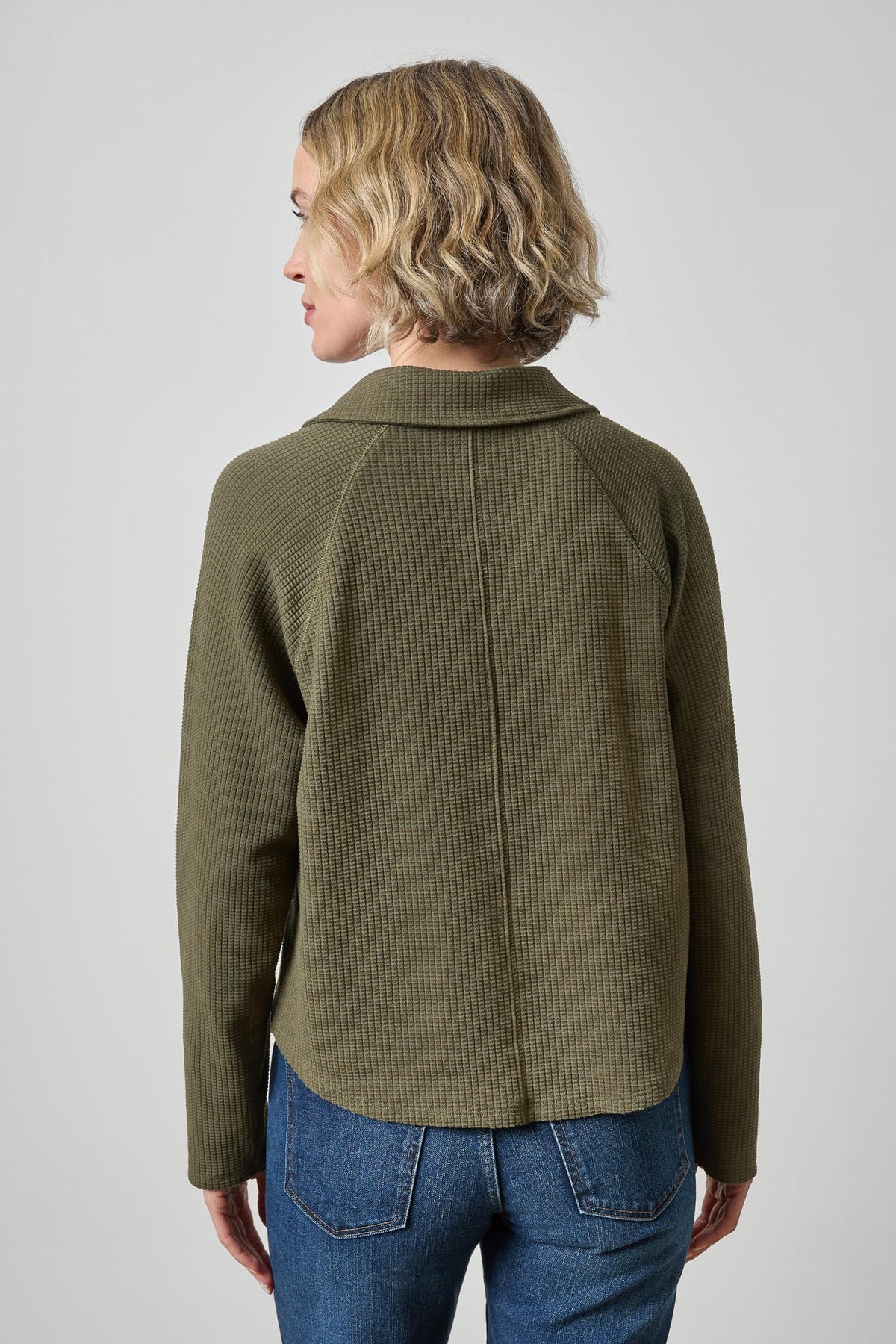 Raglan Polo Olive