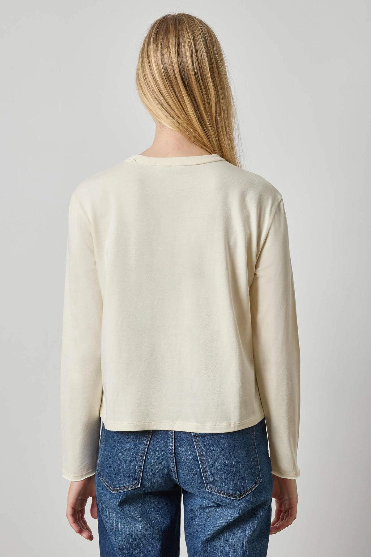 Rolled Edge Relaxed Tee Rope
